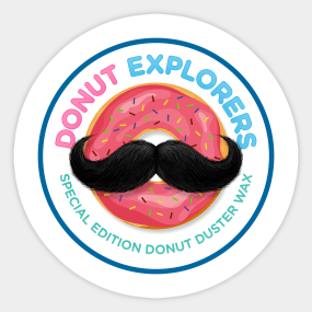 Donut Explorers Duster's Wax - Dark Logo Merchandise
