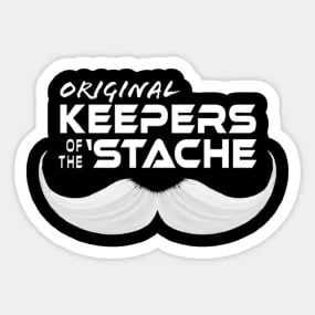 Keepers of the 'Stache III Logo Merchandise