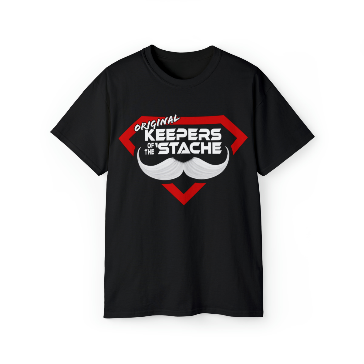 Original Keepers of the 'Stache Unisex Ultra Cotton Tee
